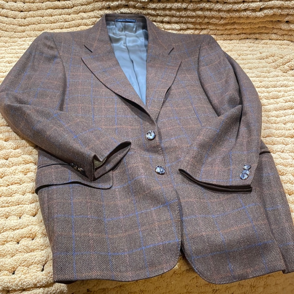 Ermenegildo Zegna Autumn Coat with navy